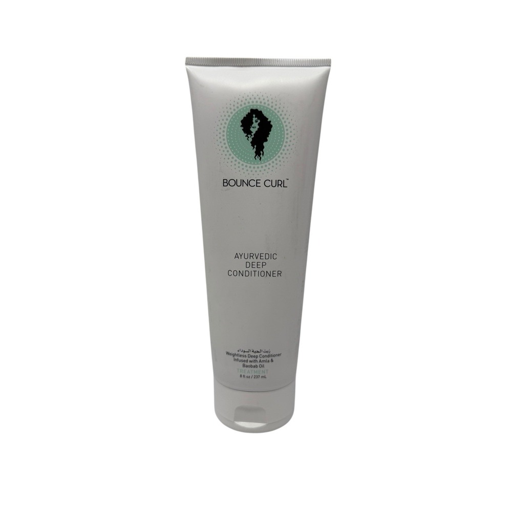 Bounce Curl Ayurvedic Deep Conditioner with‎ Herbs and Oils Hydration Vegan  8oz